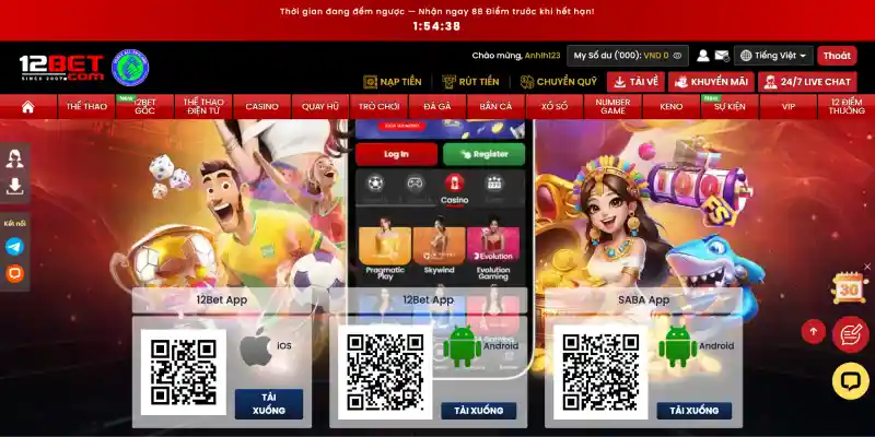12BET app